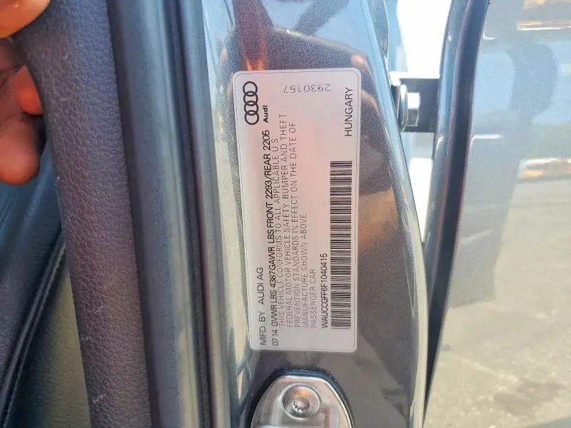 2015 AUDI A3 PREMIUM PLUS  