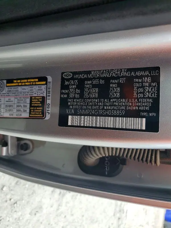 2025 HYUNDAI SANTA FE SEL  