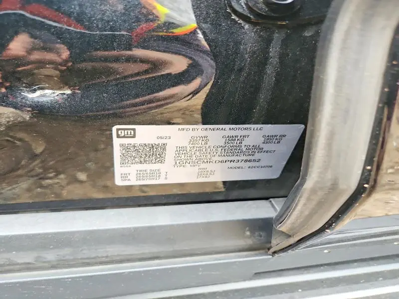 2023 CHEVROLET TAHOE C1500 LS  