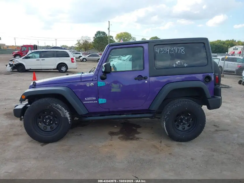 2017 JEEP WRANGLER SPORT 4X4