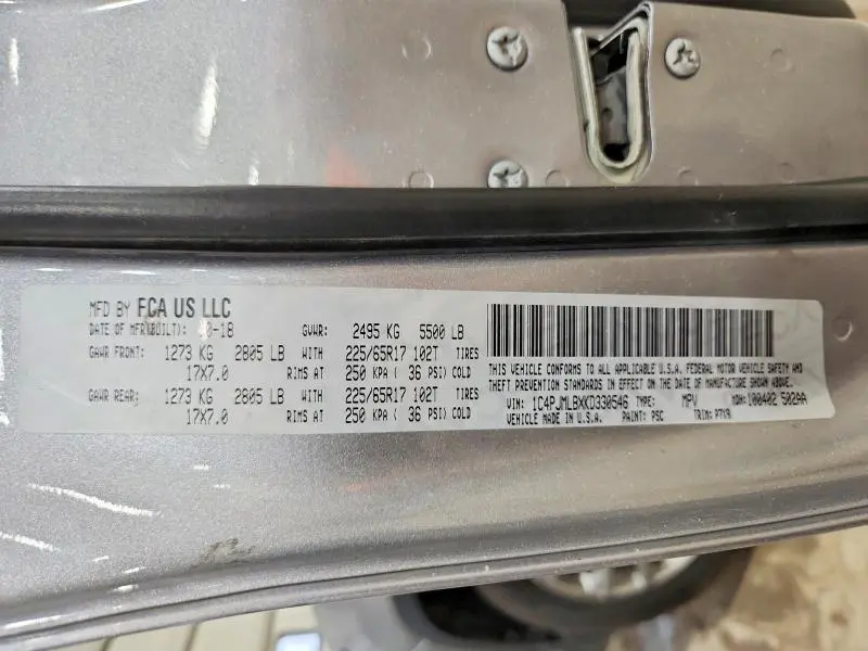 2019 JEEP CHEROKEE LATITUDE PLUS  