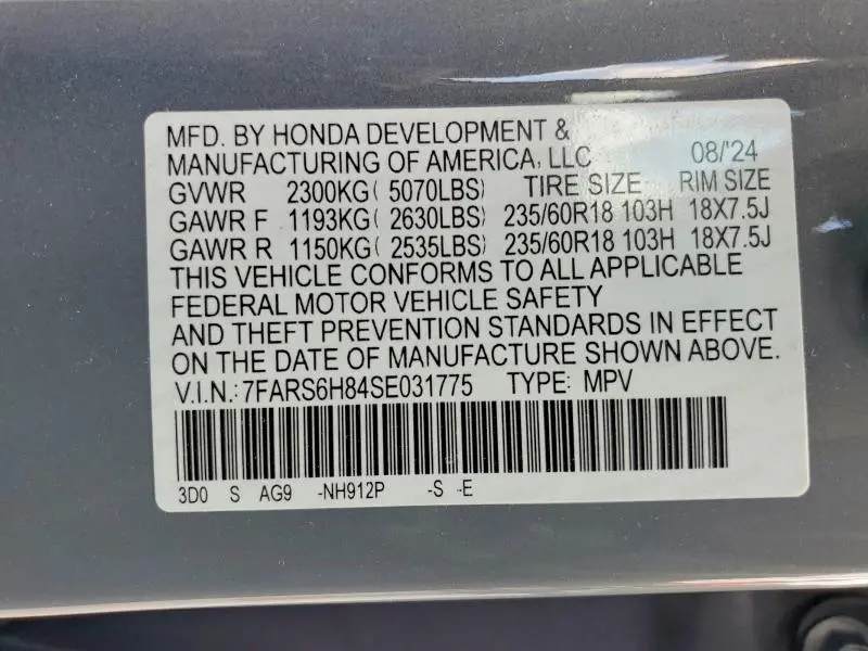 2025 HONDA CR-V SPORT-L  