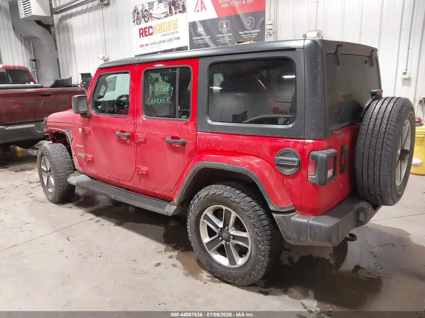 2019 JEEP WRANGLER UNLIMITED SAHARA 4X4