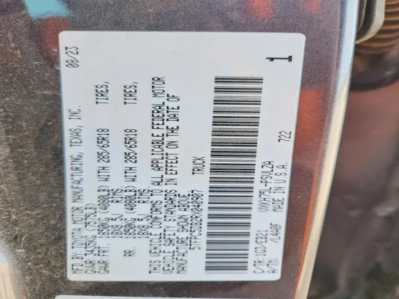 2024 TOYOTA TUNDRA TRD PRO HV  