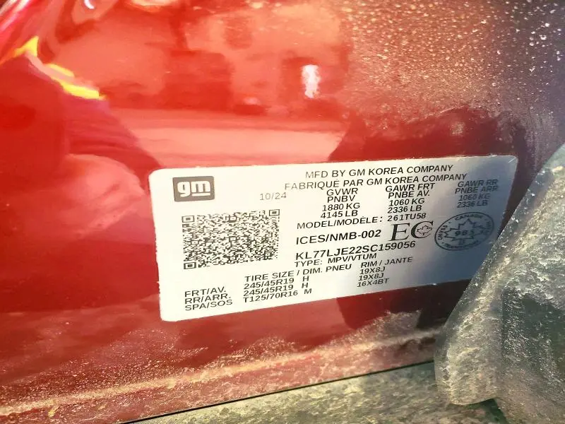 2025 CHEVROLET TRAX 2RS  