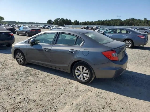 2012 HONDA CIVIC LX  