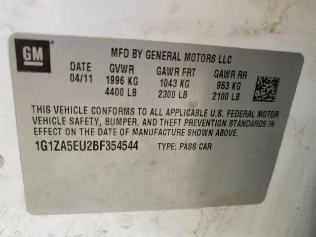2011 CHEVROLET MALIBU LS