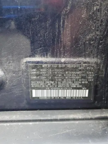 2014 SUBARU OUTBACK 2.5I PREMIUM  