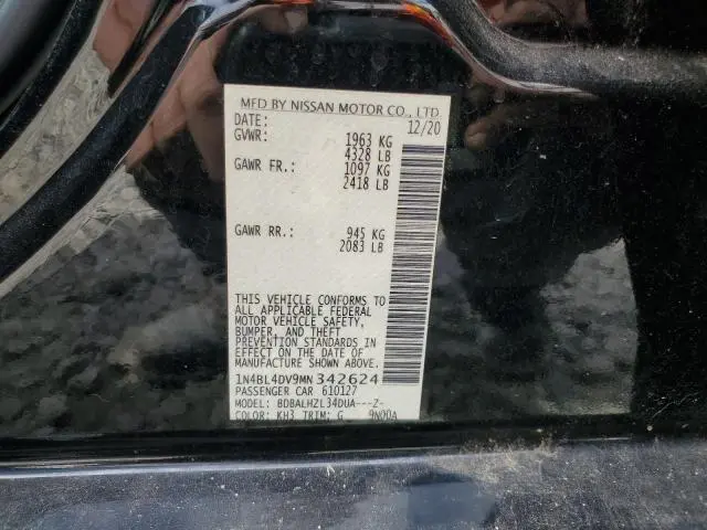 2021 NISSAN ALTIMA SV  