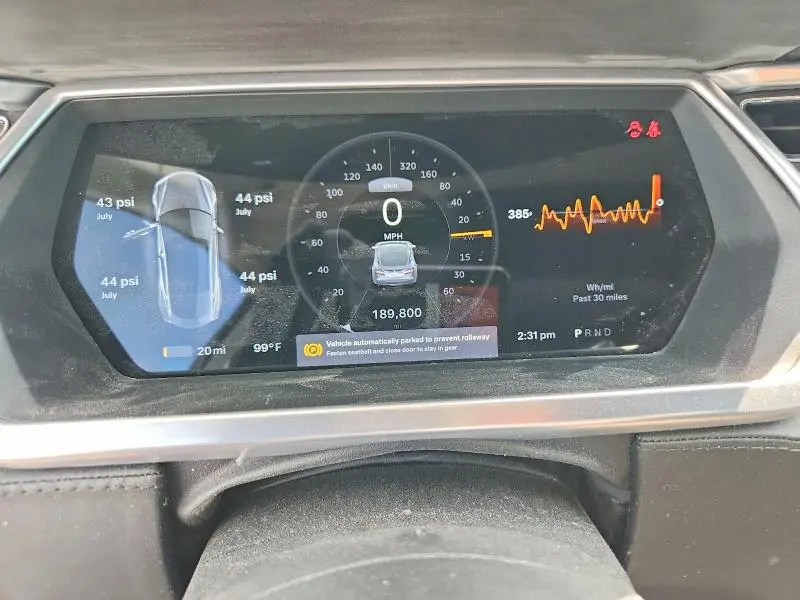 2013 TESLA MODEL S   