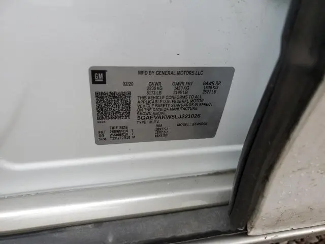 2020 BUICK ENCLAVE ESSENCE  