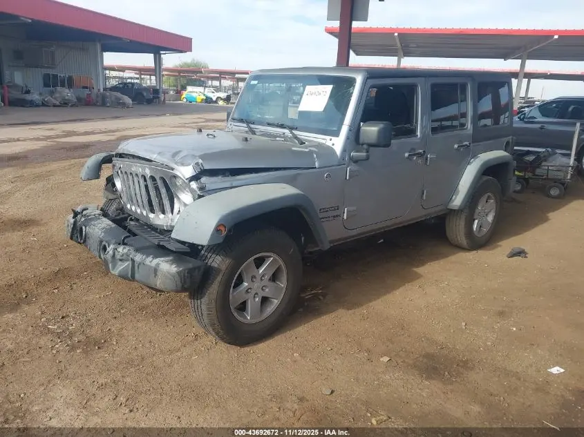 2018 JEEP WRANGLER JK UNLIMITED SPORT S 4X4
