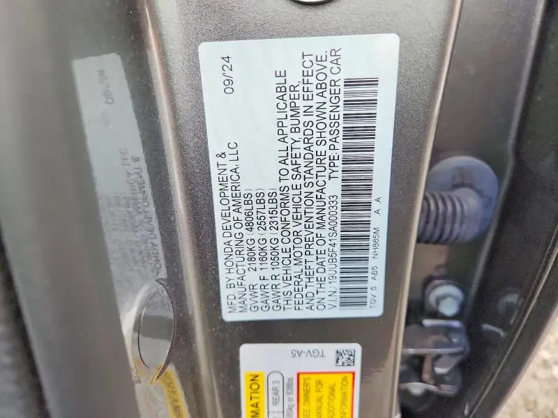 2025 ACURA TLX TECHNOLOGY  