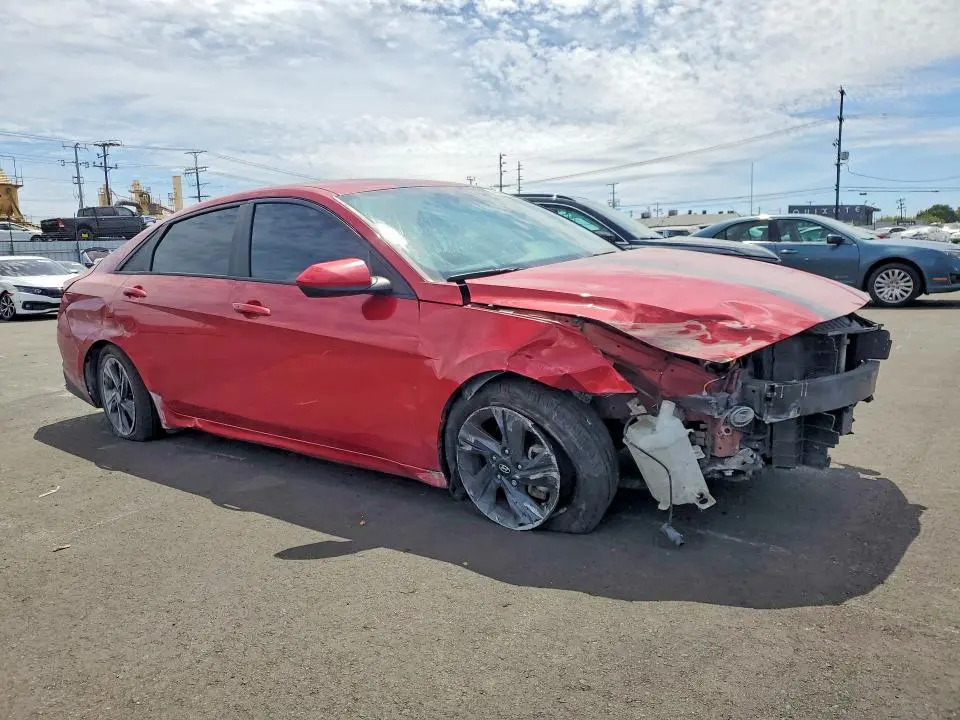 2022 HYUNDAI ELANTRA BLUE  