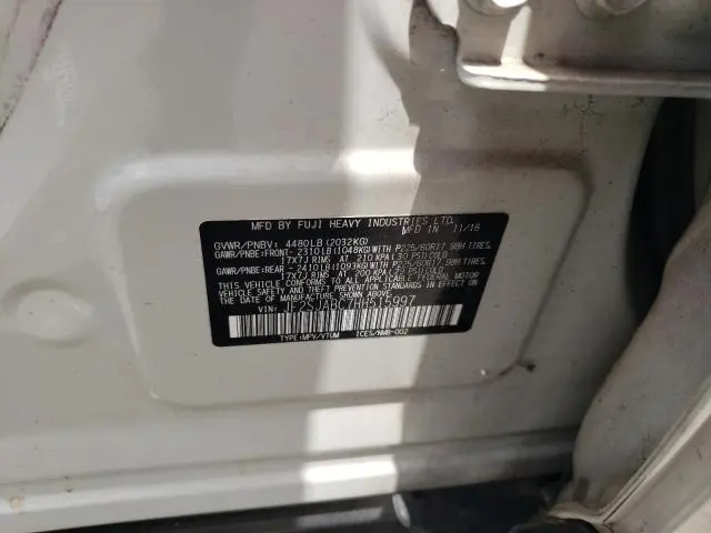2017 SUBARU FORESTER 2.5I  