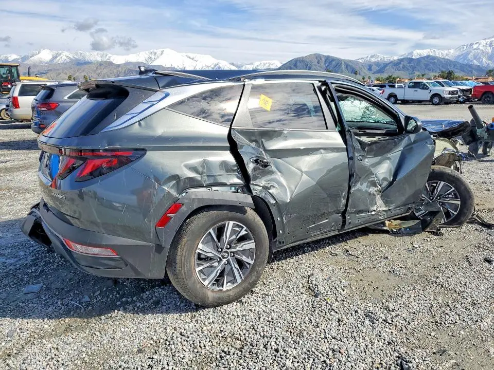 2024 HYUNDAI TUCSON BLUE  