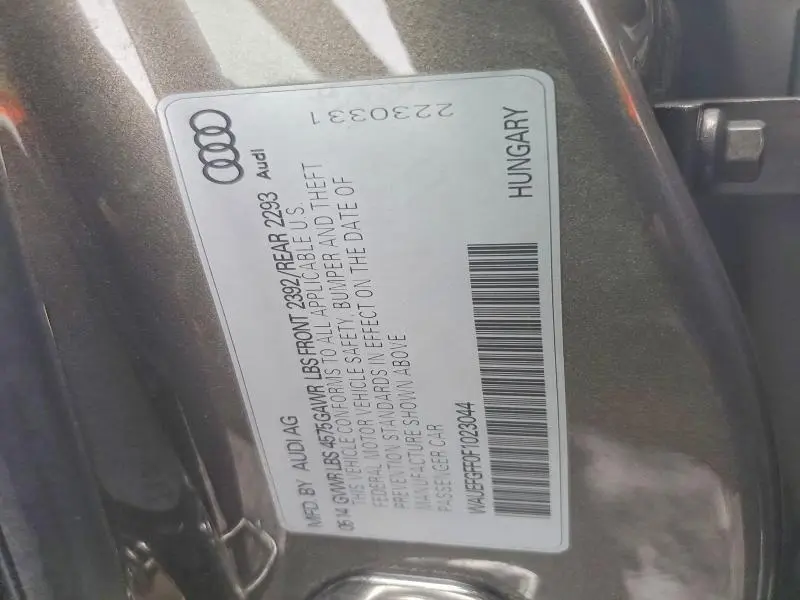 2015 AUDI A3 PREMIUM PLUS  