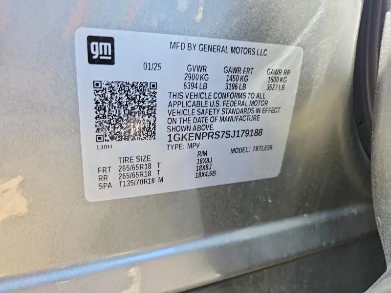 2025 GMC ACADIA AT4  
