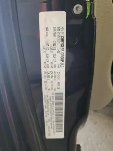 2012 DODGE GRAND CARAVAN SXT  
