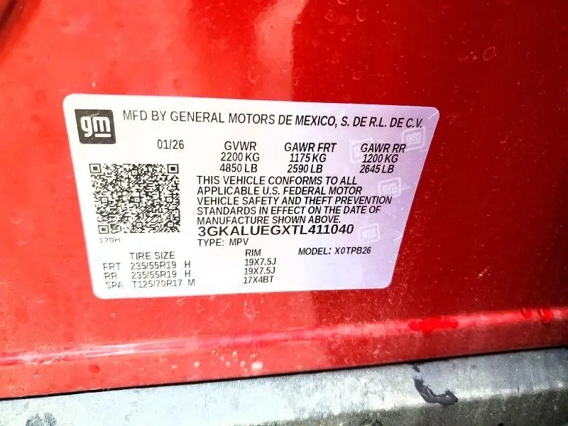 2026 GMC TERRAIN ELEVATION  