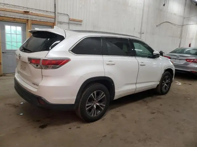 2016 TOYOTA HIGHLANDER XLE  