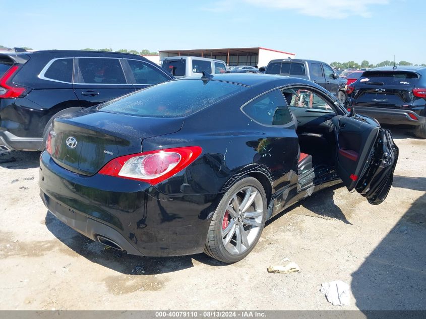 2012 HYUNDAI GENESIS 3.8 R-SPEC