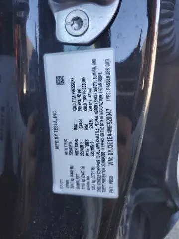 2021 TESLA MODEL 3 