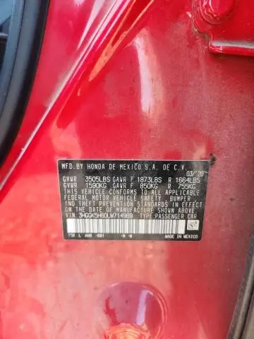 2020 HONDA FIT SPORT  