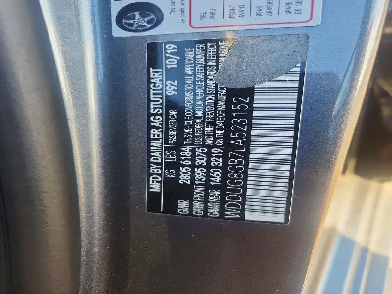 2020 MERCEDES-BENZ S 560 4MATIC  