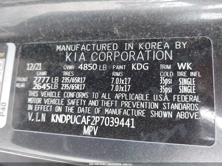 2023 KIA SPORTAGE LX