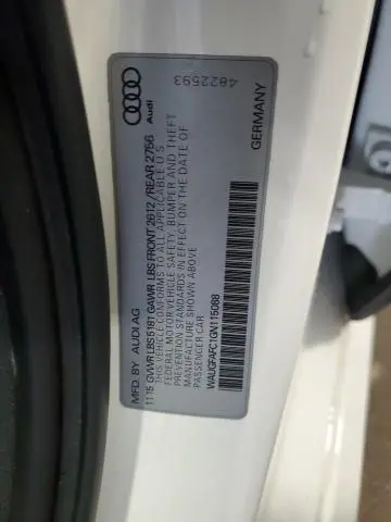 2016 AUDI A6 PREMIUM PLUS  