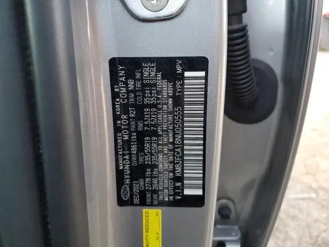 2022 HYUNDAI TUCSON SEL CONVENIENCE  