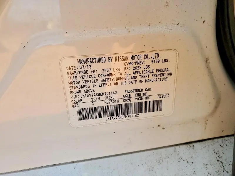 2014 INFINITI Q50 HYBRID PREMIUM  