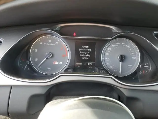 2013 AUDI S4   