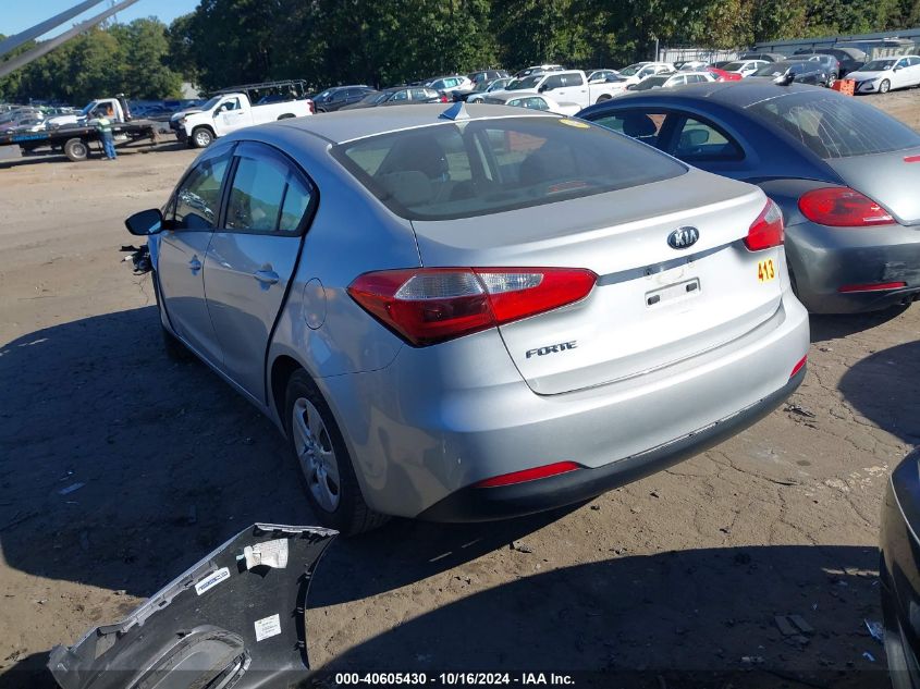 2016 KIA FORTE LX