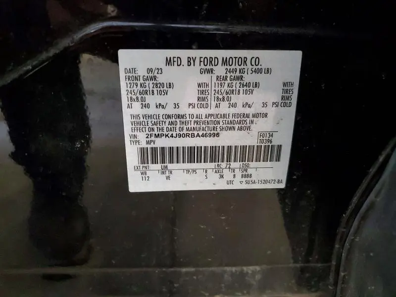 2024 FORD EDGE SEL  