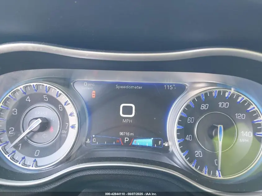 2016 CHRYSLER 300 ANNIVERSARY EDITION