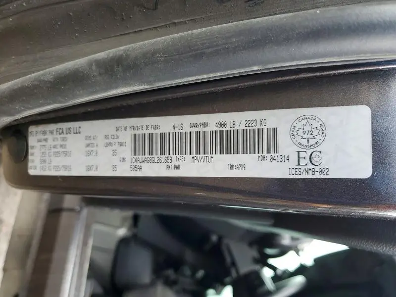 2016 JEEP WRANGLER SPORT  