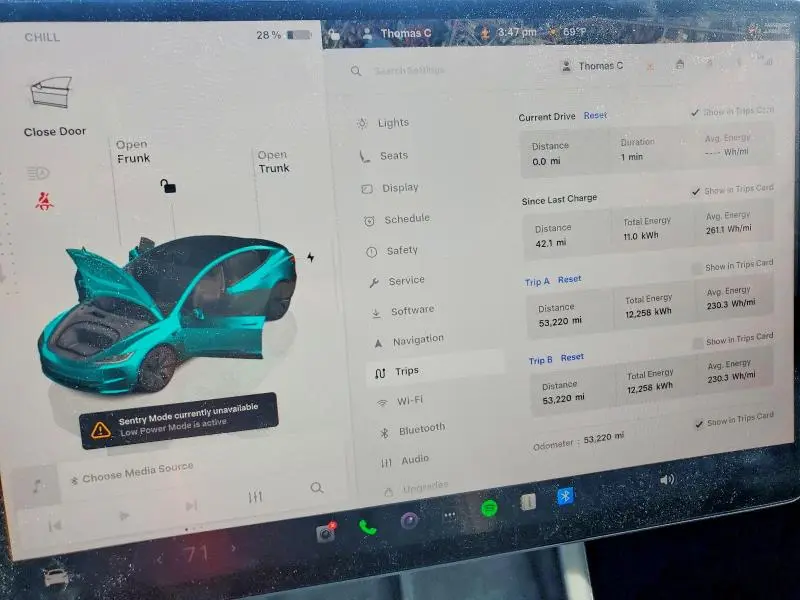 2025 TESLA MODEL 3   