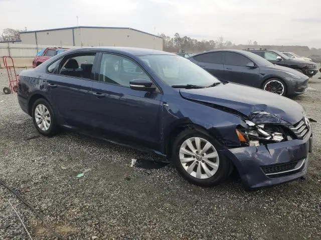 2015 VOLKSWAGEN PASSAT S  