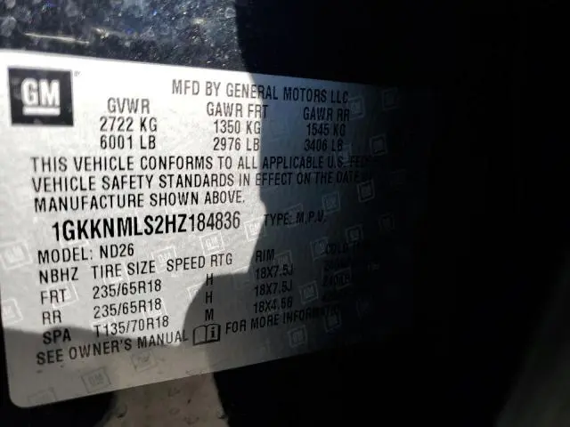 2017 GMC ACADIA SLT-1  