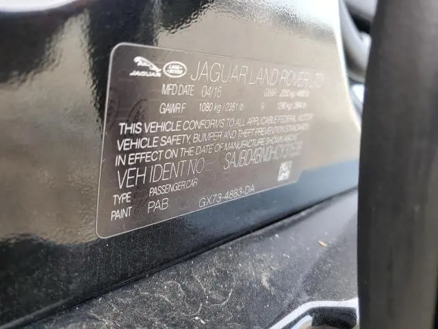 2017 JAGUAR XF PREMIUM  