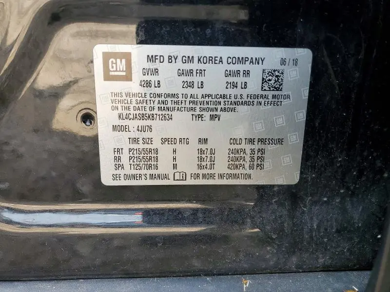 2019 BUICK ENCORE PREFERRED  