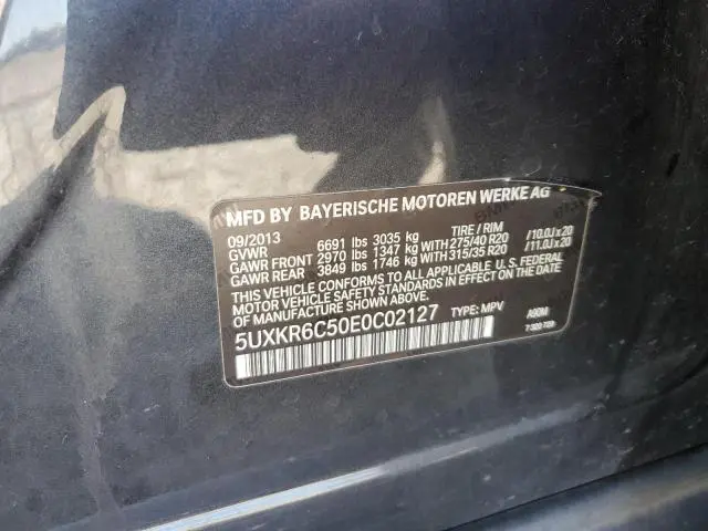 2014 BMW X5 XDRIVE50I  
