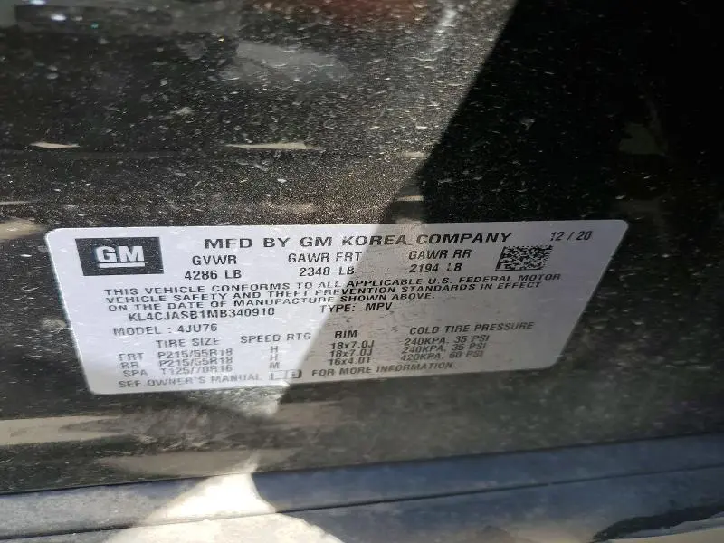 2021 BUICK ENCORE PREFERRED  