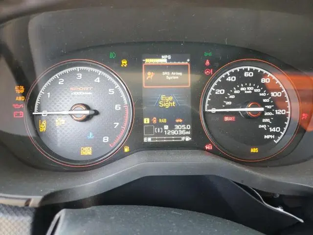 2019 SUBARU FORESTER SPORT  