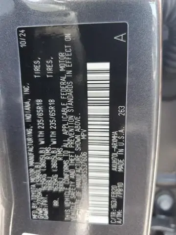 2024 TOYOTA HIGHLANDER HYBRID XLE  