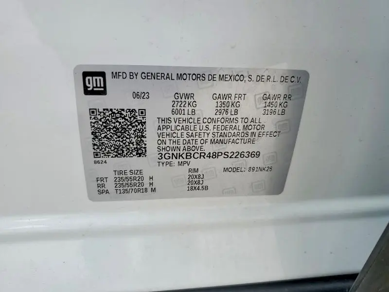 2023 CHEVROLET BLAZER 2LT  