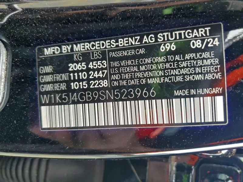 2025 MERCEDES-BENZ CLA 250  