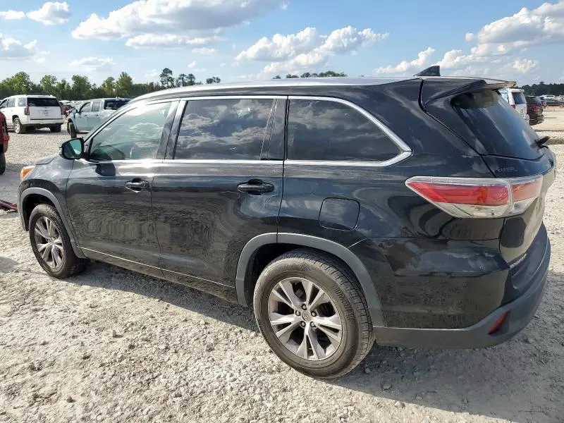 2015 TOYOTA HIGHLANDER XLE  